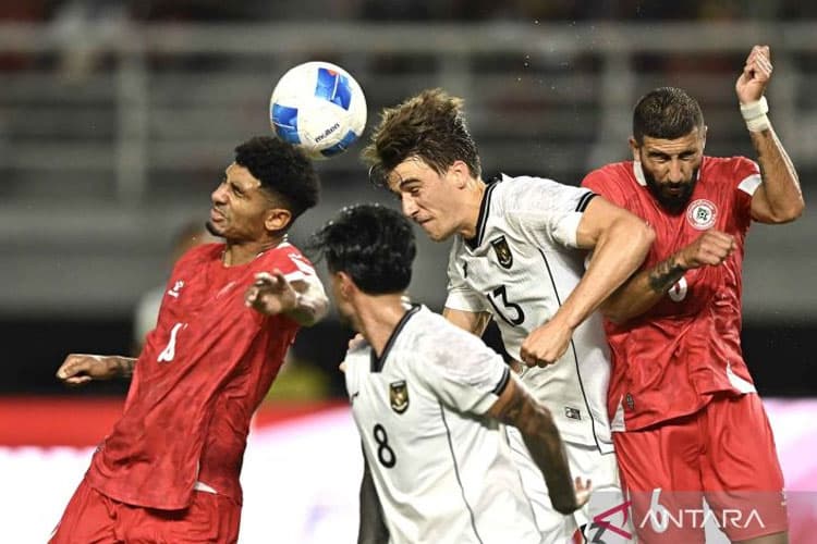 Timnas Ditahan Imbang Lebanon Tanpa Gol di Babak Pertama